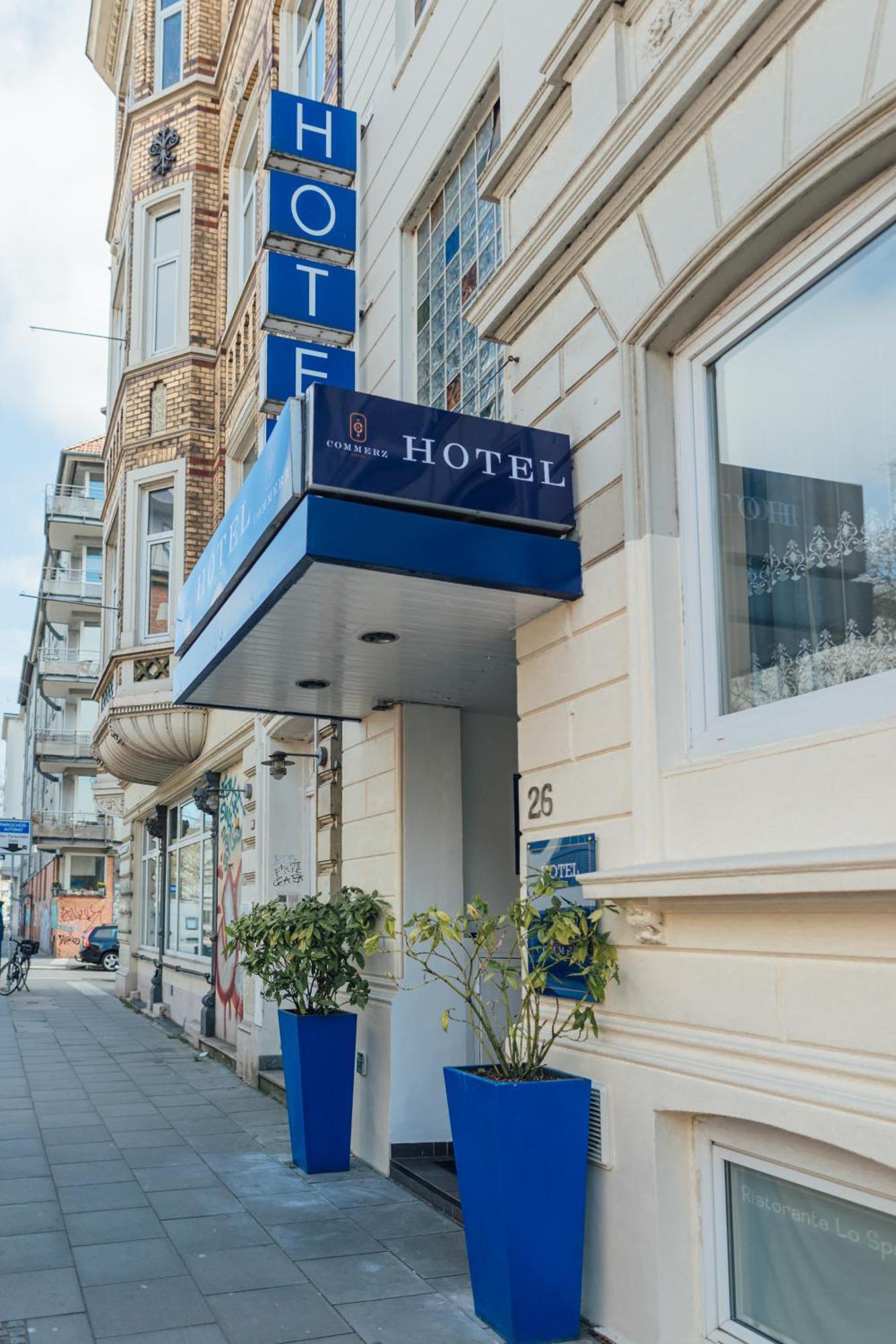 Hotel Commerz Hamburg Exterior foto